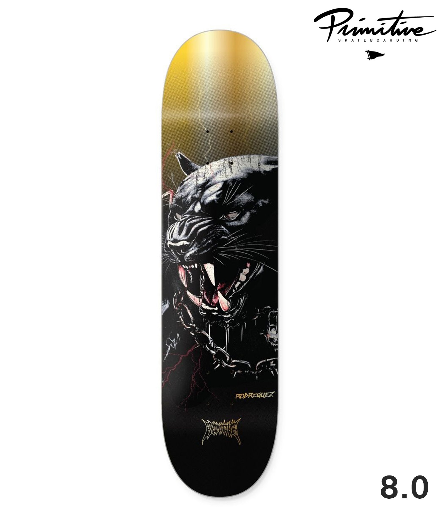 PRIMITIVE プリミティブ スケートボード デッキ 8.0inch RODRIGUEZ