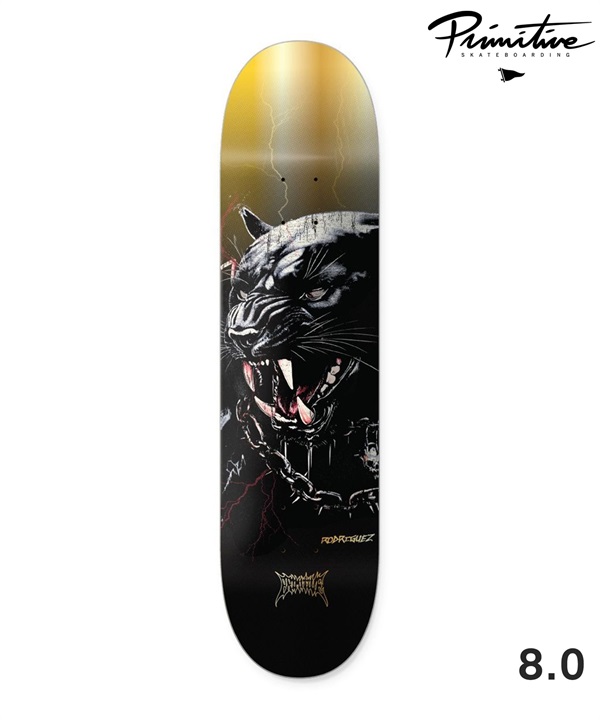 PRIMITIVE プリミティブ スケートボード デッキ 8.0inch RODRIGUEZ ABYSS 初心者 おすすめ