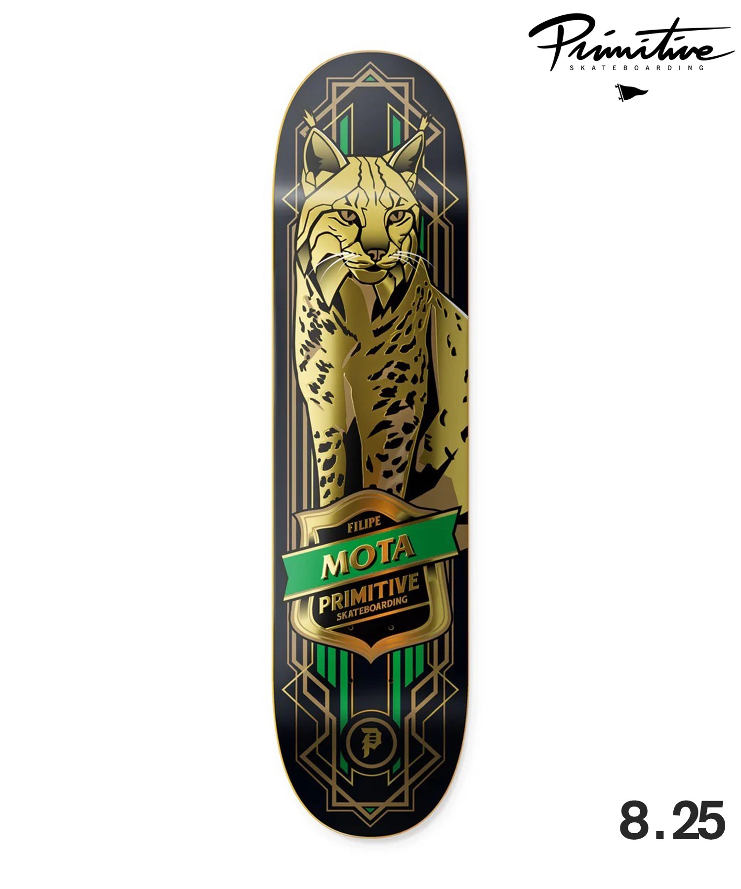 PRIMITIVE プリミティブ スケートボード デッキ 8.25inch MOTA PRO