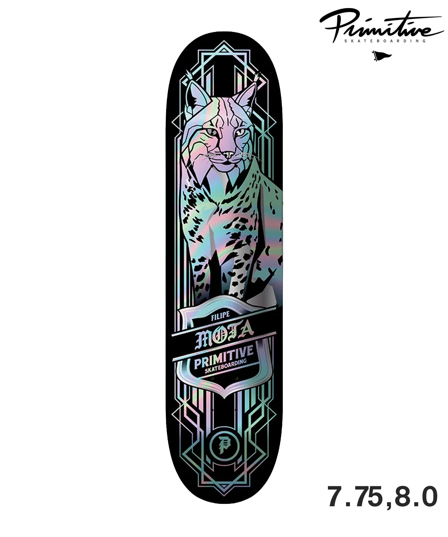 PRIMITIVE プリミティブ SPECTRA FOIL PRO スケートボード デッキ 7.75