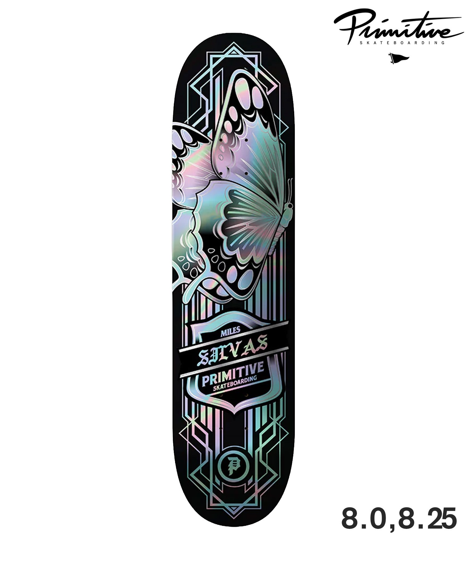 PRIMITIVE プリミティブ SPECTRA FOIL PRO スケートボード デッキ 7.75