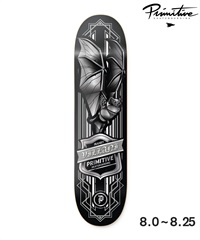 Imperial スケートボード デッキ 8.125インチ PRIMITIVE プリミティブ VILLIANI BAT スケートボード デッキ 8 8.125