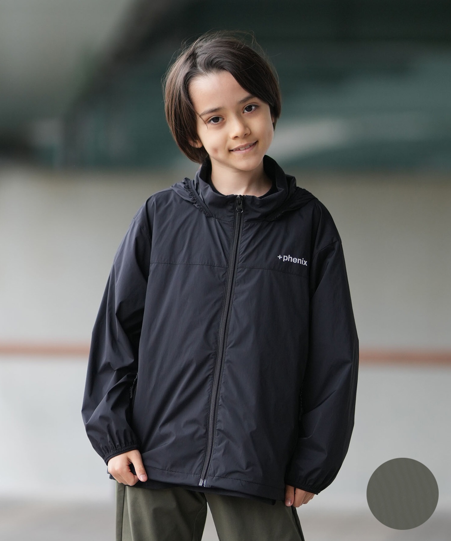 PHENIX フェニックス ジャケット キッズ ジュニア 子供 ワンポイント