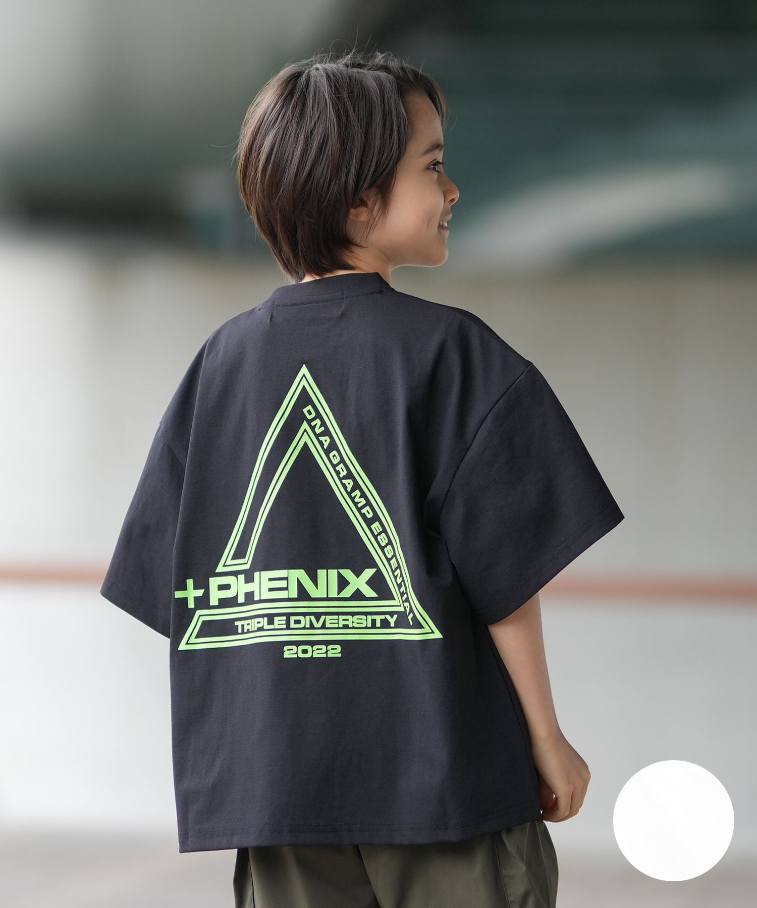 PHENIX フェニックス 半袖 Tシャツ キッズ ジュニア 子供 調温素材