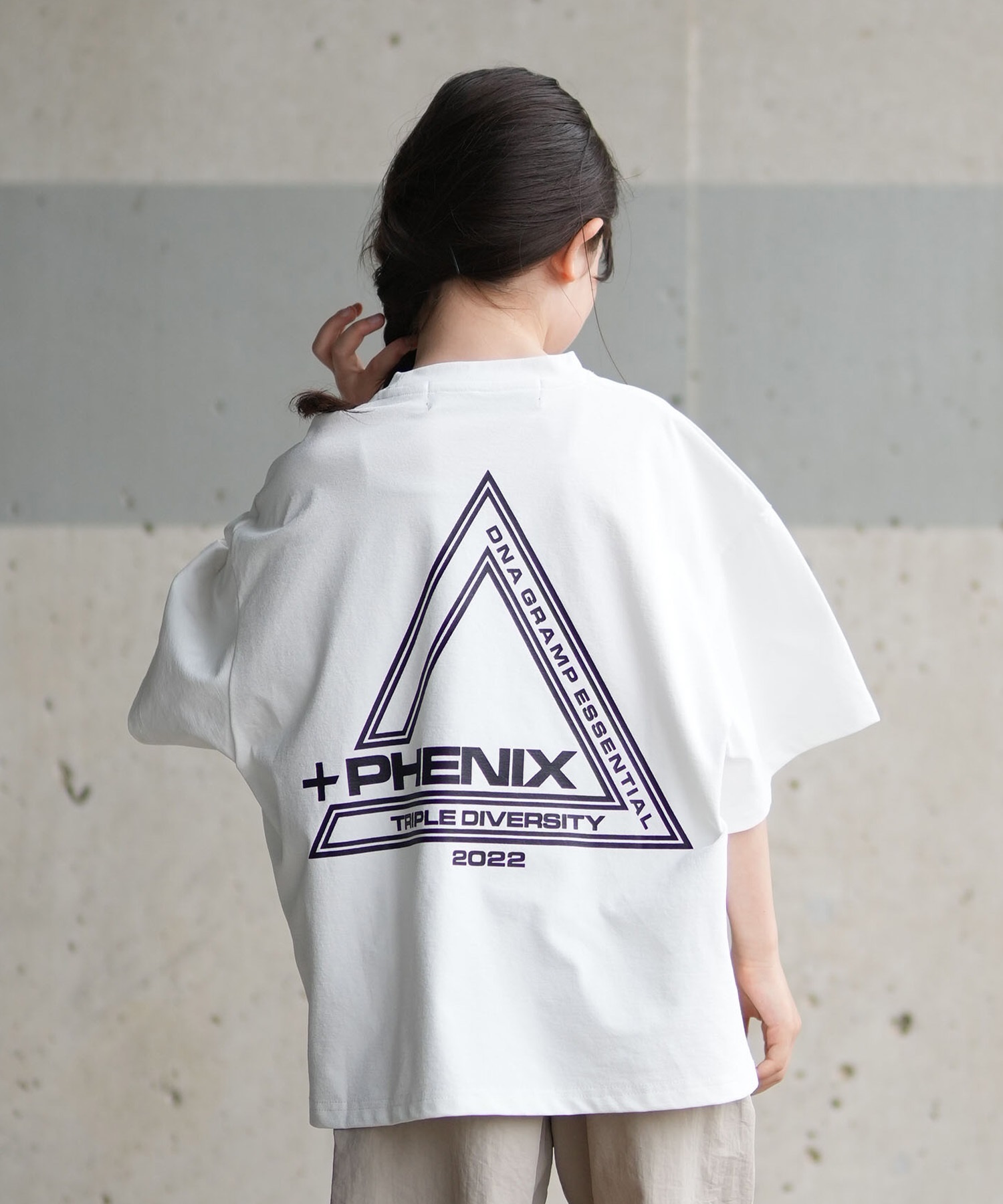 PHENIX フェニックス 半袖 Tシャツ キッズ ジュニア 子供 調温素材