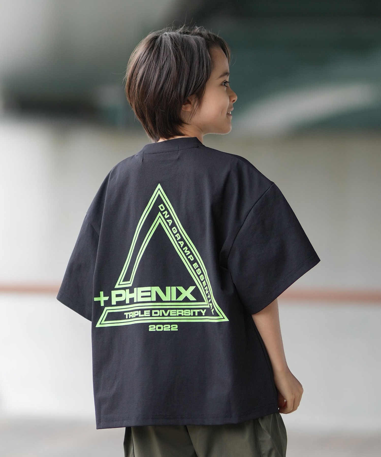 PHENIX フェニックス 半袖 Tシャツ キッズ ジュニア 子供 調温素材