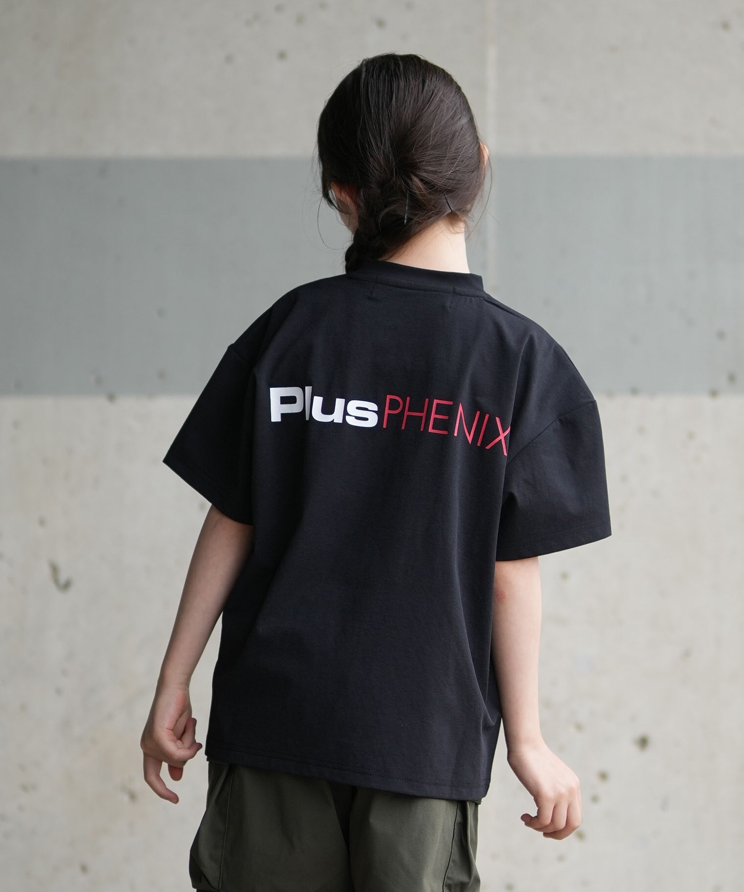 PHENIX フェニックス 半袖 Tシャツ キッズ ジュニア 子供 調温素材