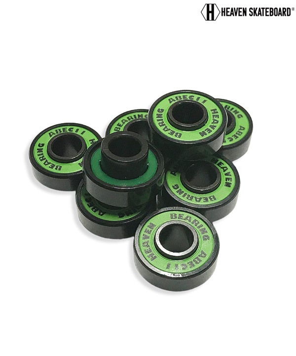 HEAVEN ヘブン BUILT-IN BEARING ABEC11 スケートボード パーツ ベアリング ロングスケ スケボー
