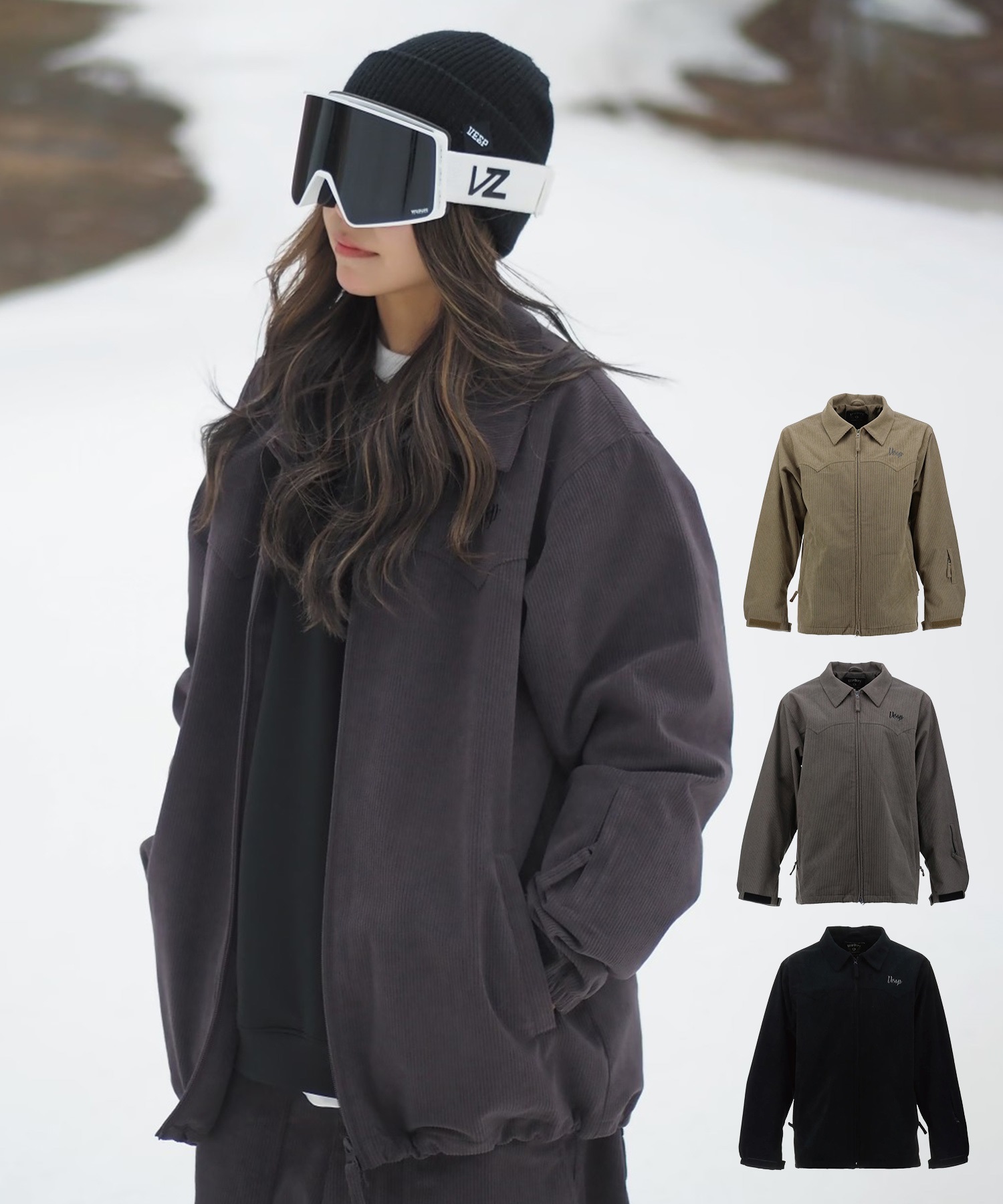 VESP スノボ ウェア コーデュロイ 25-26 VESP ベスプ コーデュロイジャケット Corduroy Jacket VPMJ1083C