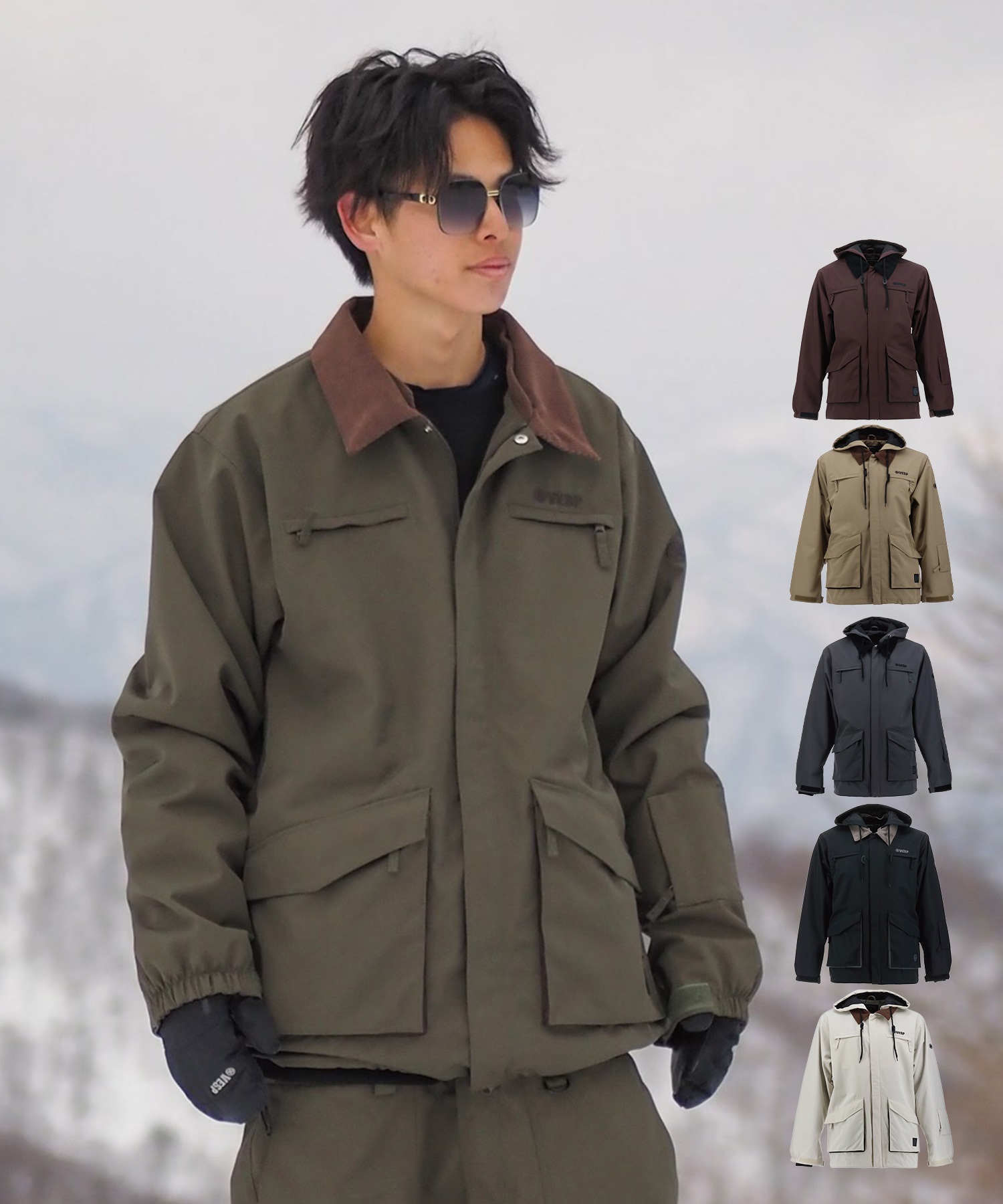 VESP アウターウェア VESP ベスプ 2ウェイ ワークジャケット 2way Work Jacket VPMJ1079
