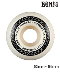 スケートボード ウィール BONES X-FORMULA 54mm V1 97A Bones X-Formula 54mm 97a Skateboard Wheels | Zumiez