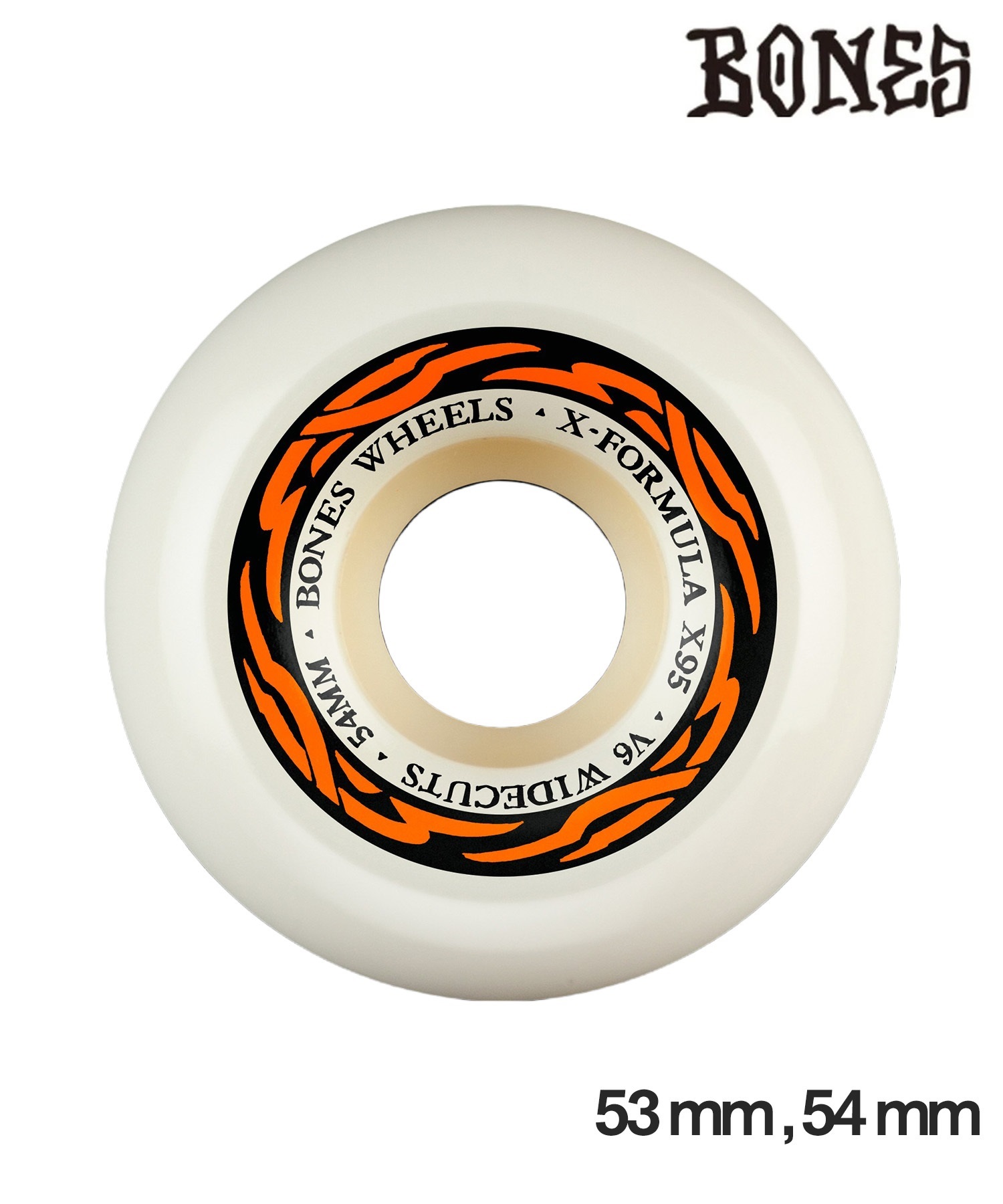 BONES ボーンズ スケートボード ウィール 2026 X-FORMULA V6 95A 53mm