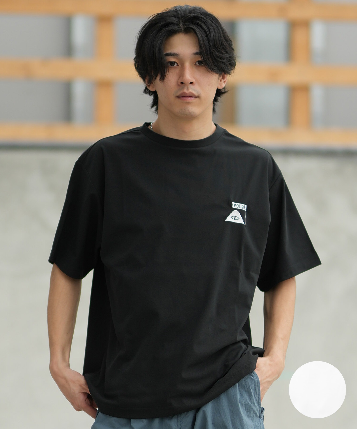 POLER ポーラー 半袖 Tシャツ メンズ UVカット 吸水速乾 耐塩素 SURF