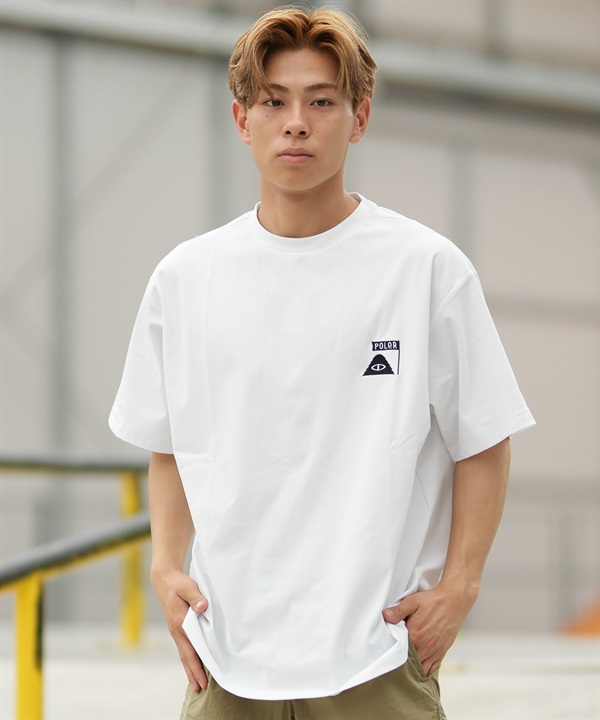 POLER ポーラー 半袖 Tシャツ メンズ UVカット 吸水速乾 耐塩素 SURF TEE SUMMIT 269MCV0025 ムラサキスポーツ限定