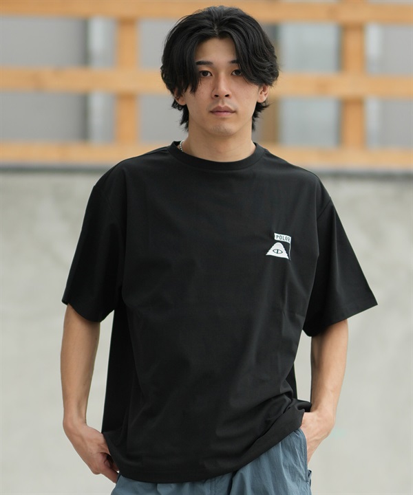 POLER ポーラー 半袖 Tシャツ メンズ UVカット 吸水速乾 耐塩素 SURF TEE SUMMIT 269MCV0025 ムラサキスポーツ限定