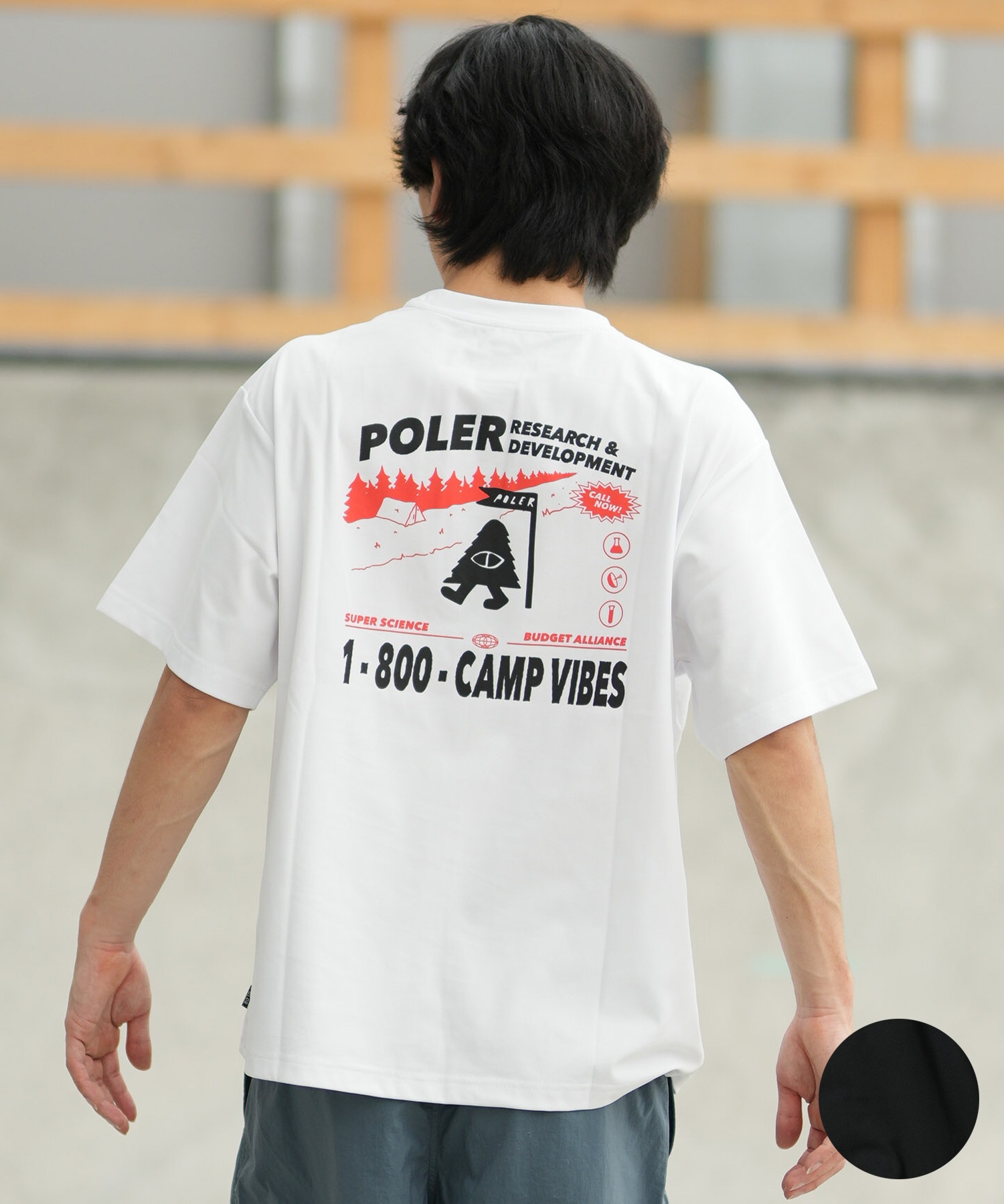 POLER ポーラー 半袖 Tシャツ メンズ UVカット 吸水速乾 耐塩素 SURF