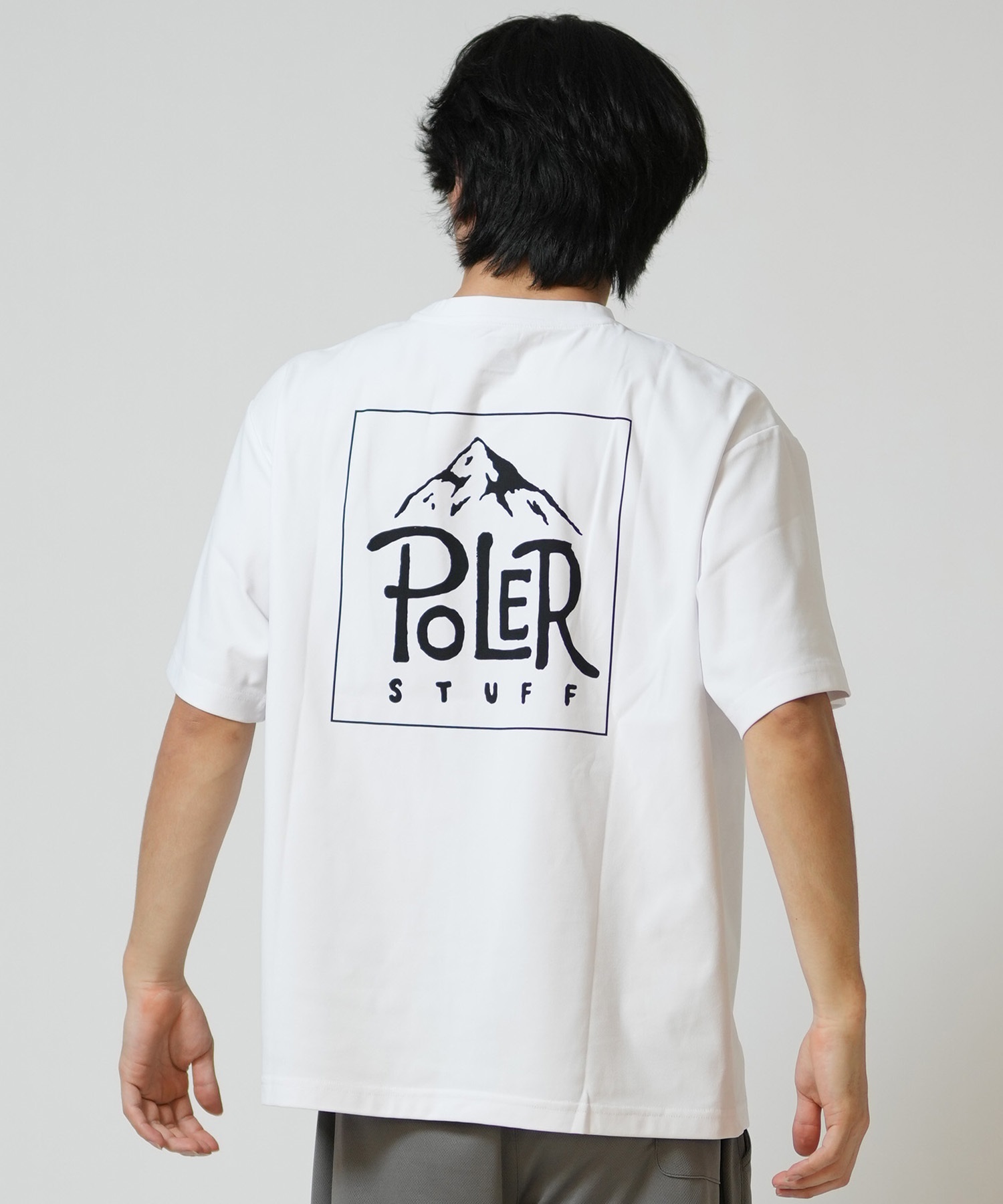 POLER ポーラー 半袖 Tシャツ メンズ UVカット 吸水速乾 耐塩素 SURF