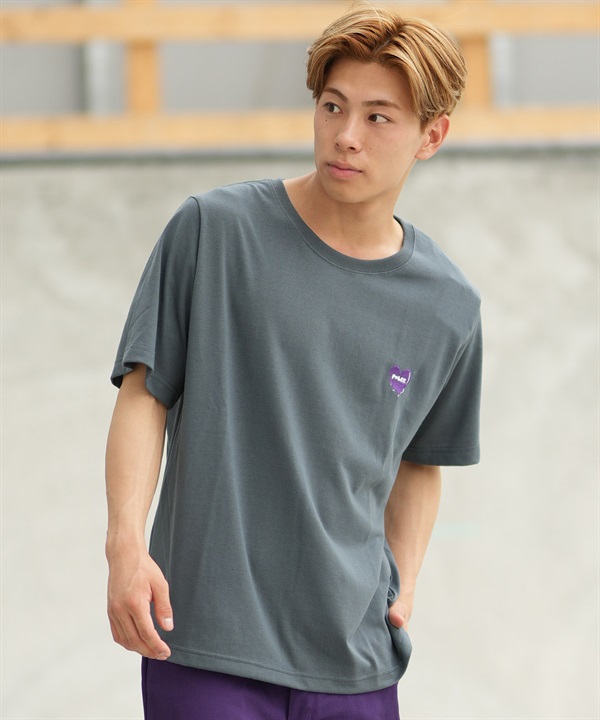 POLER ポーラー 半袖 Tシャツ メンズ FURRY HEART TEE 269MCV0028 ムラサキスポーツ限定
