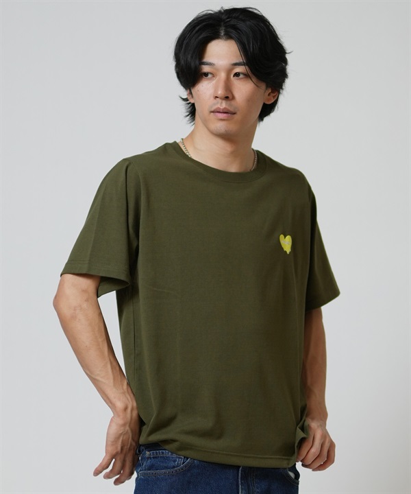 POLER ポーラー 半袖 Tシャツ メンズ FURRY HEART TEE 269MCV0028 ムラサキスポーツ限定