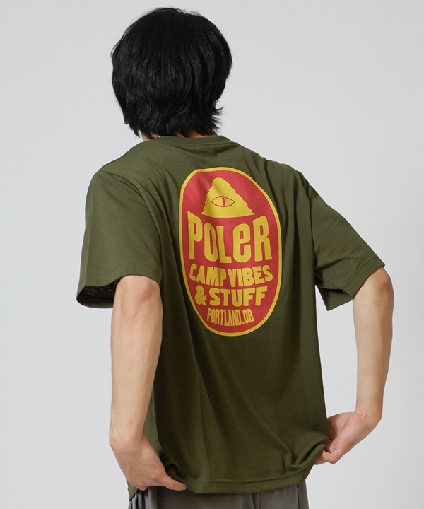 POLER ポーラー 半袖 Tシャツ メンズ 269MCV0031 ムラサキスポーツ限定