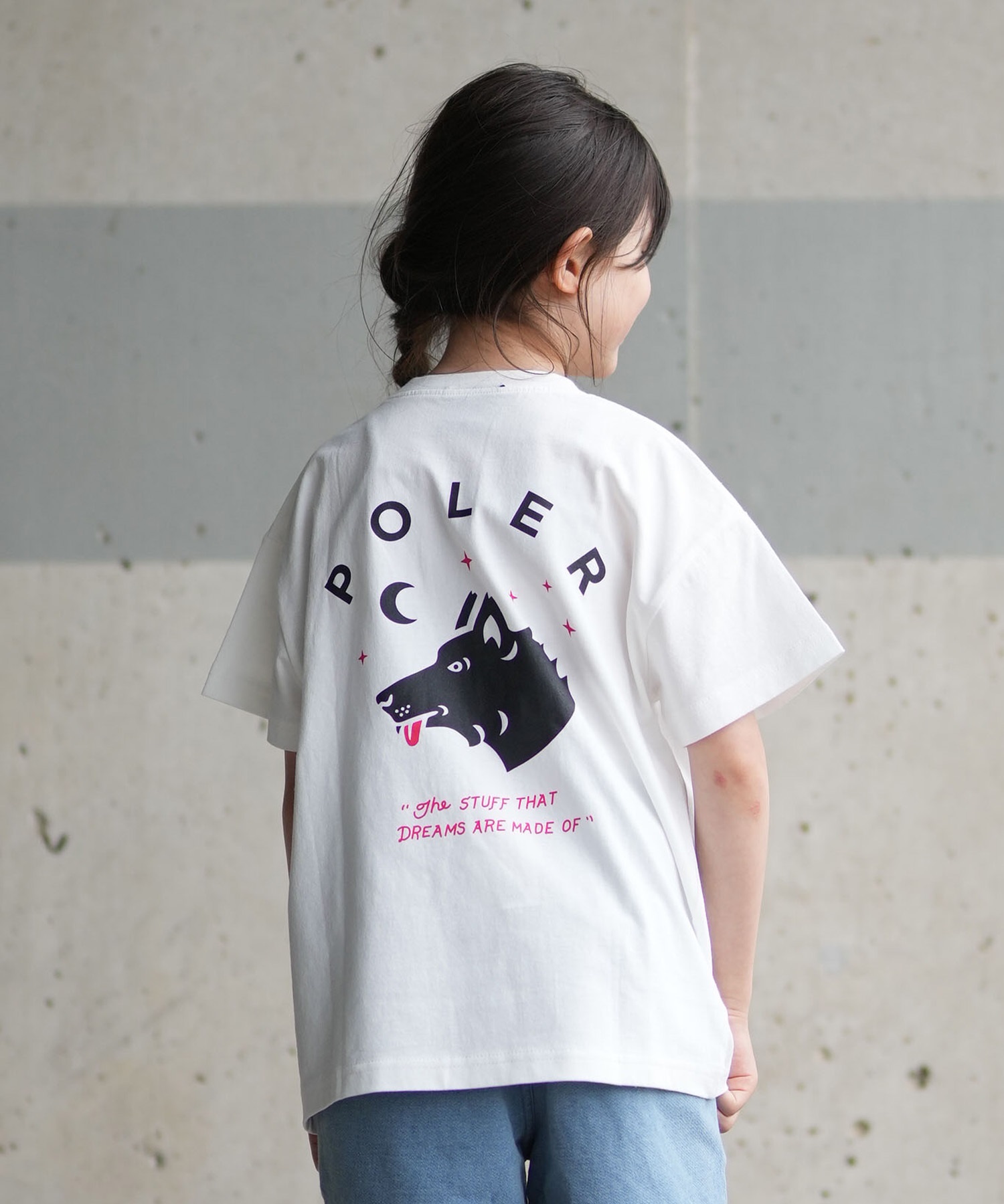 POLER ポーラー 半袖 Tシャツ キッズ ジュニア 子供 KIDS WOLF TEE