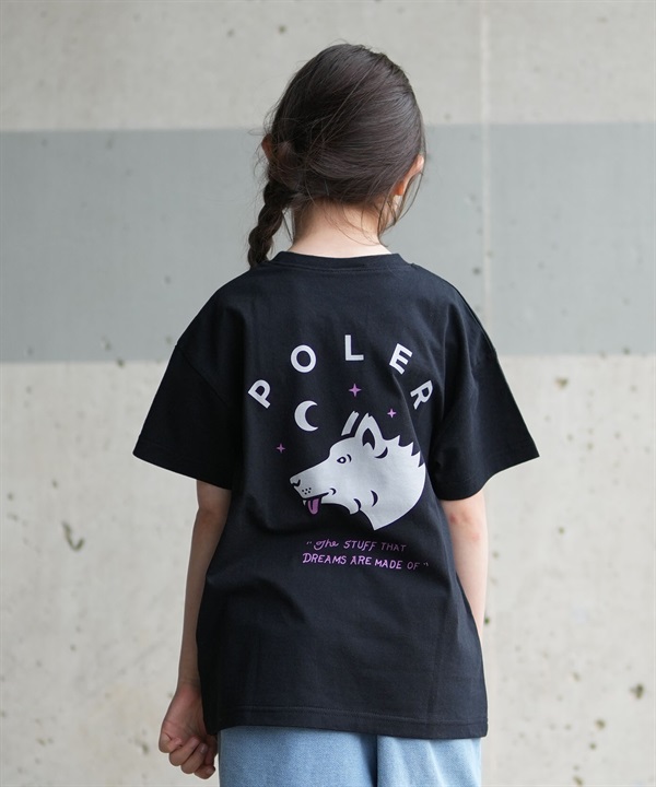 POLER ポーラー 半袖 Tシャツ キッズ ジュニア 子供 KIDS WOLF TEE 269MCV0015
