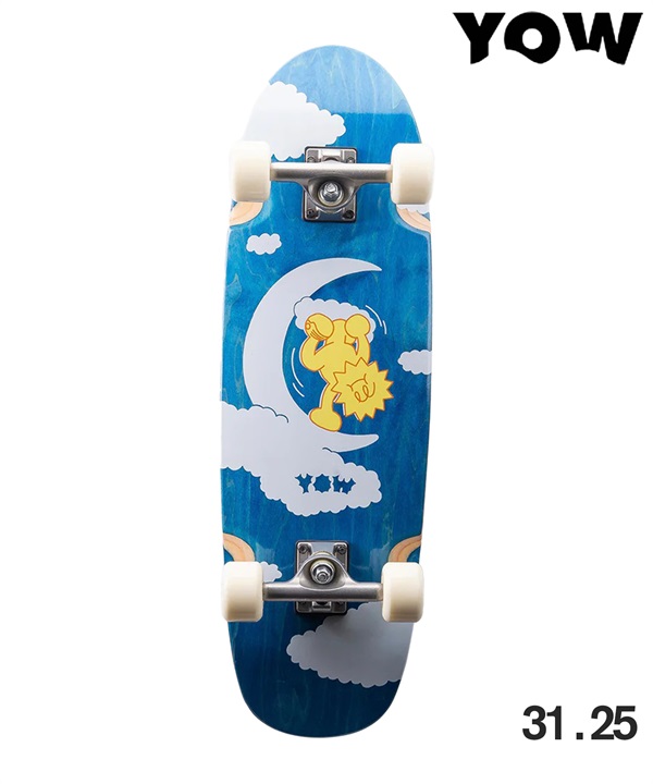 YOW ヤウ サーフ スケートボード コンプリート 31.25inch LUSTER EGG