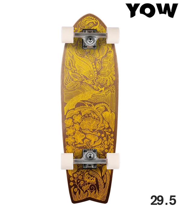 YOW ヤウ サーフ スケートボード コンプリート 29.5inch SALEMA