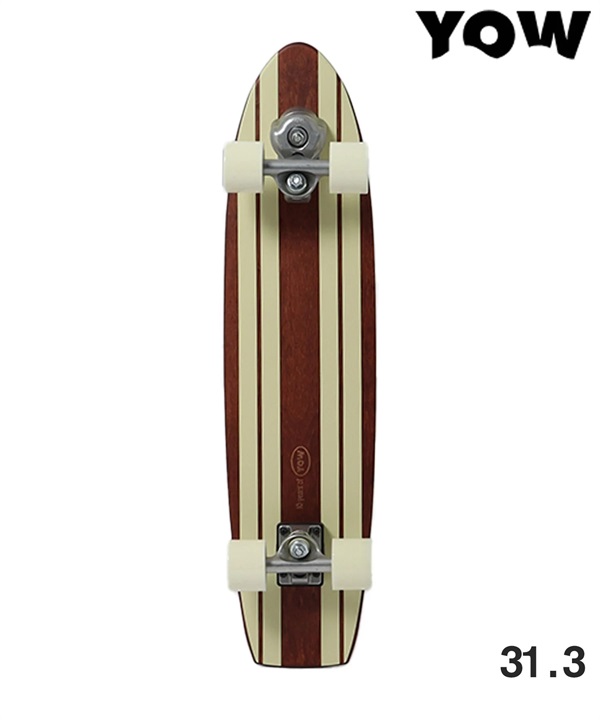 YOW ヤウ サーフ スケートボード コンプリート 31.3inch DEL MAR