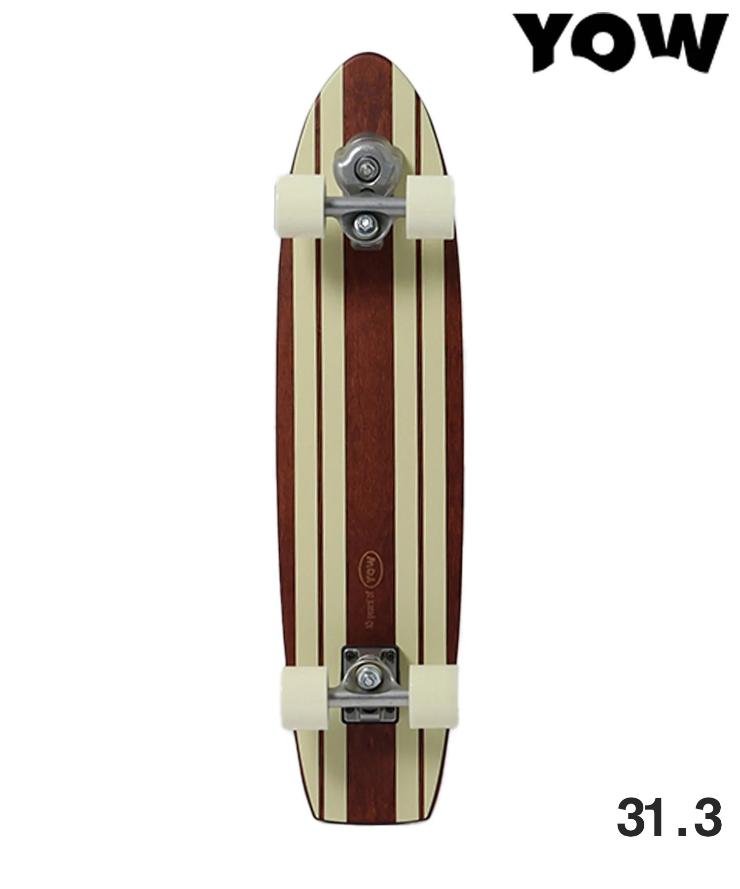 YOW ヤウ　スケートボード　　Tシャツ YOW ヤウ サーフ スケートボード コンプリート 31.3inch DEL MAR