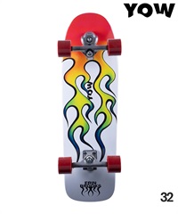 YOW ヤウ サーフ スケートボード コンプリート 32inch ERIN BROOKS