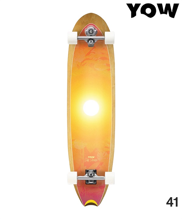 YOW ヤウ サーフ スケートボード コンプリート 41inch CALMON