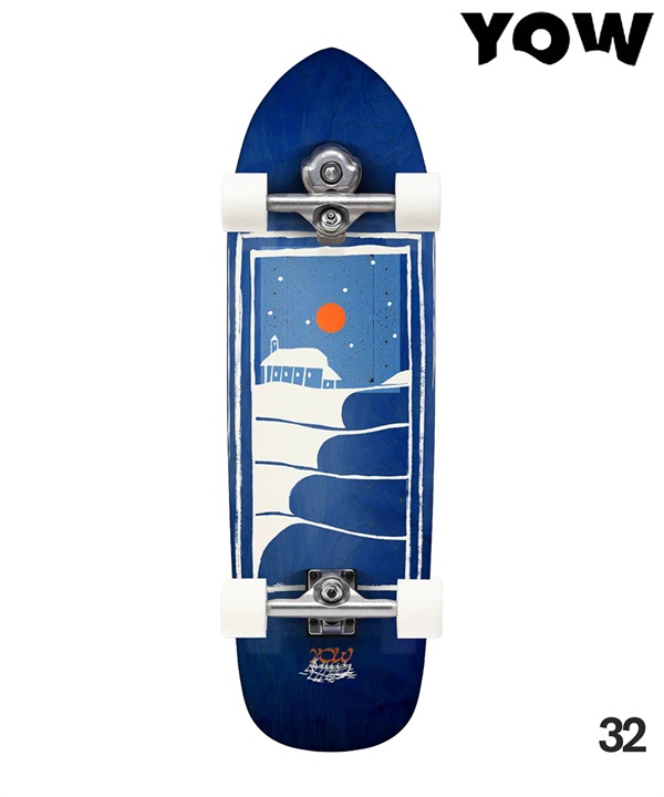 YOW ヤウ サーフ スケートボード コンプリート 32inch MUNDAKA