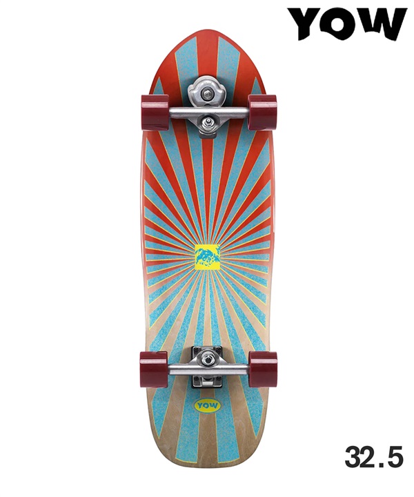 YOW ヤウ サーフ スケートボード コンプリート 32.5inch SNAPPERS