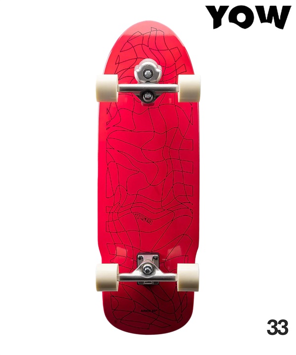YOW ヤウ サーフ スケートボード コンプリート 33inch ARICA
