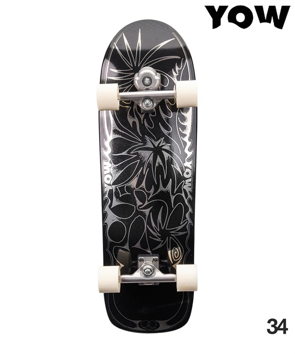 YOW ヤウ サーフ スケートボード コンプリート 34inch LOWERS
