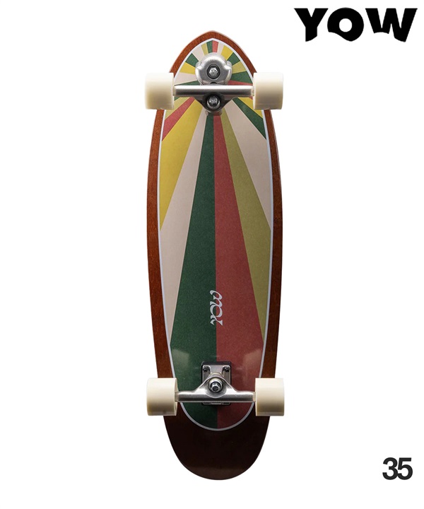 YOW ヤウ サーフ スケートボード コンプリート 35.5inch SAN ONOFRE
