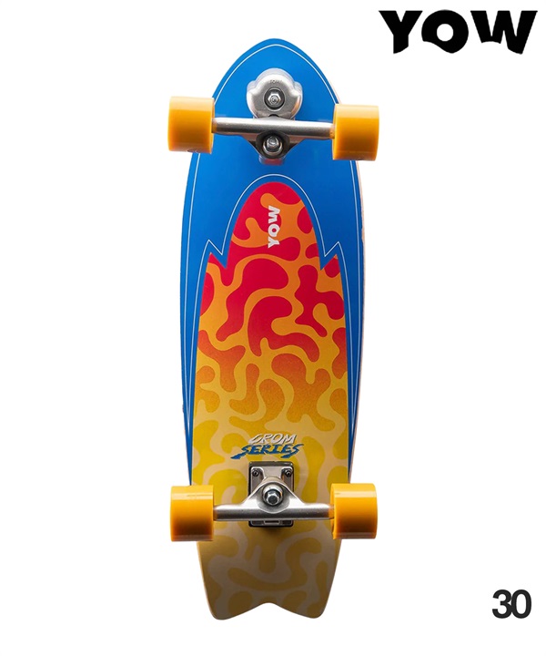 YOW ヤウ サーフ スケートボード コンプリート 30inch GROM HUNTINGTON