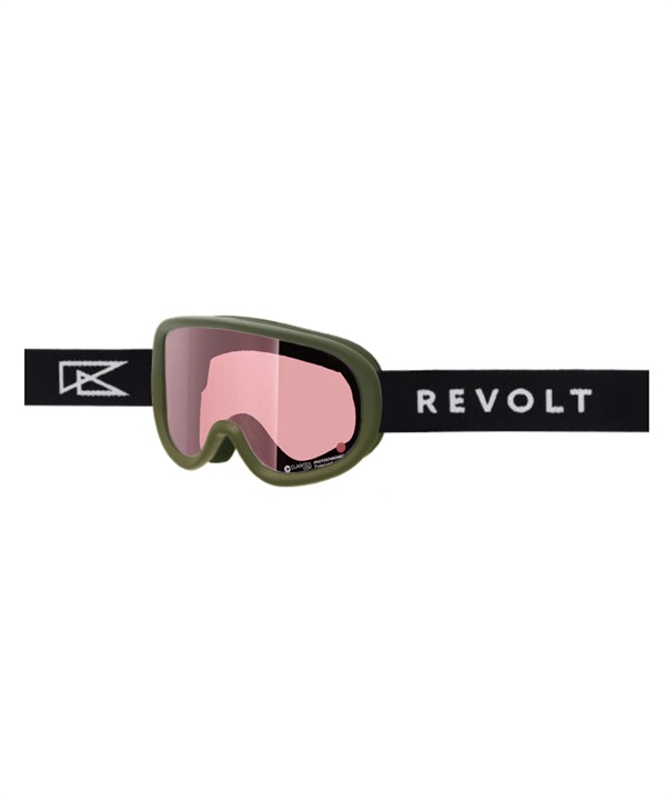 REVOLT リボルト スーパーライトフレーム SUPER LIGHT FRAME スノーボード ゴーグル 調光レンズ ユニセックス 26-27 早期購入 店頭受取対象外