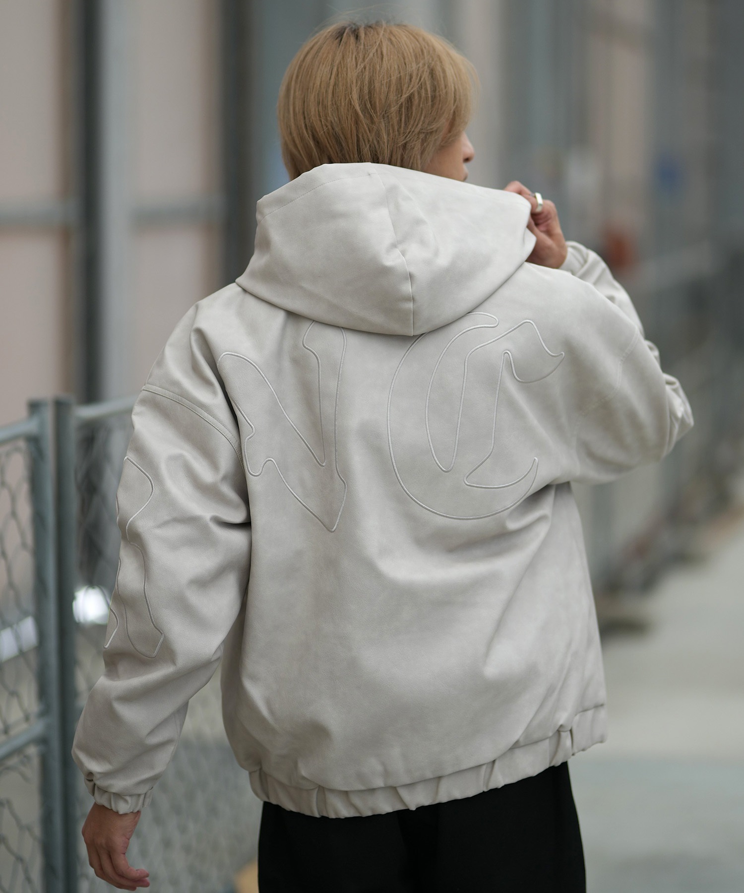 RVCA ルーカ ジャケット メンズ フェイクレザー ジップアップ