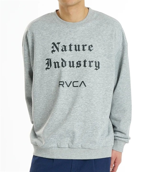 RVCA ルーカ トレーナー スウェット メンズ 撥水 NATURE INDUSTRY BG042016