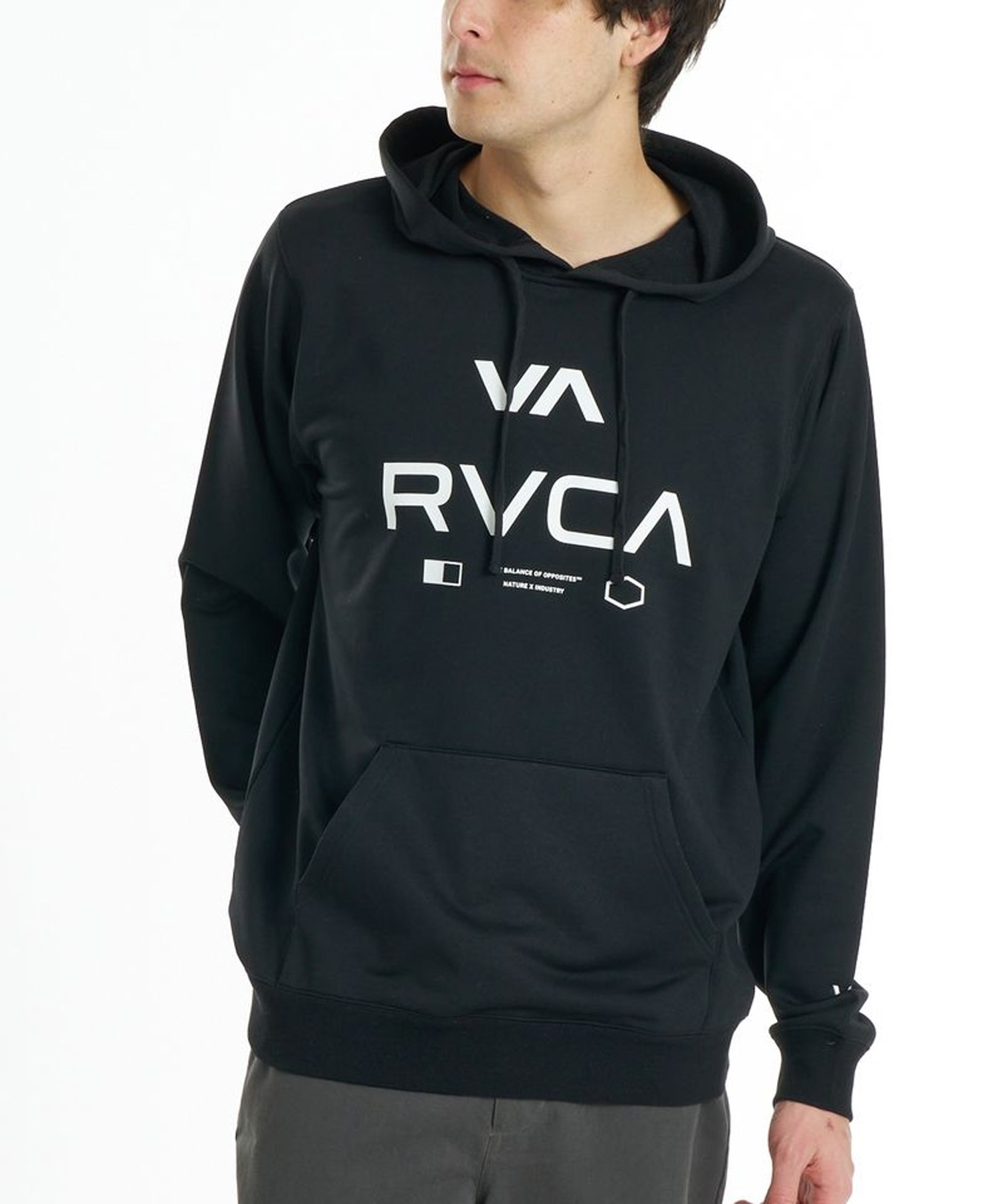 RVCA ルーカ プルオーバー パーカー フーディー メンズ ロゴ RVCA FLEX