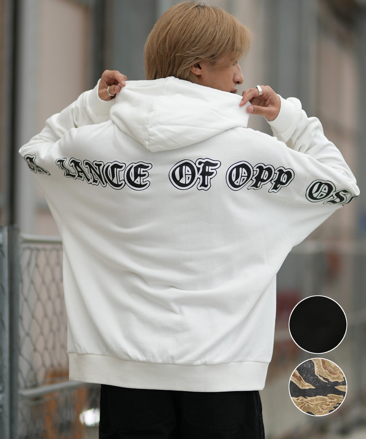 RVCA ルーカ プルオーバー パーカー フーディー メンズ ロゴ BALANCE