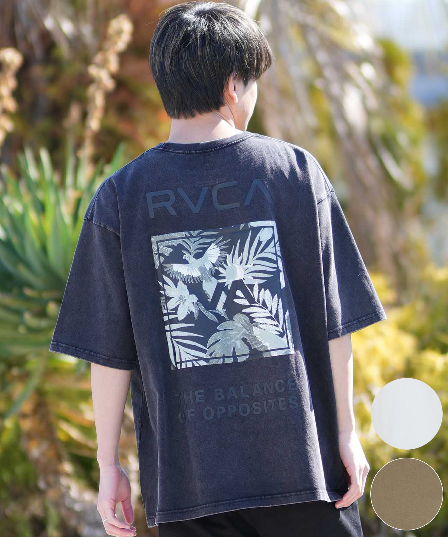 RVCA メンズ 半袖Tシャツ 最新作