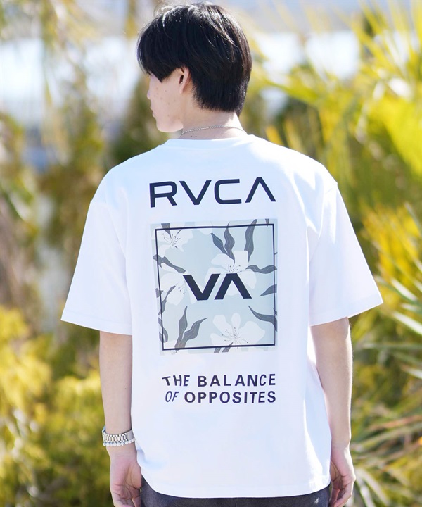 RVCA ルーカ 半袖 Tシャツ メンズ バックプリント PARADAISE BOX SS BG041201