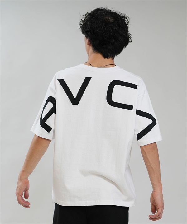 RVCA ルーカ 半袖 Tシャツ メンズ ロゴ BACK SIDE ARCH SS BG041210