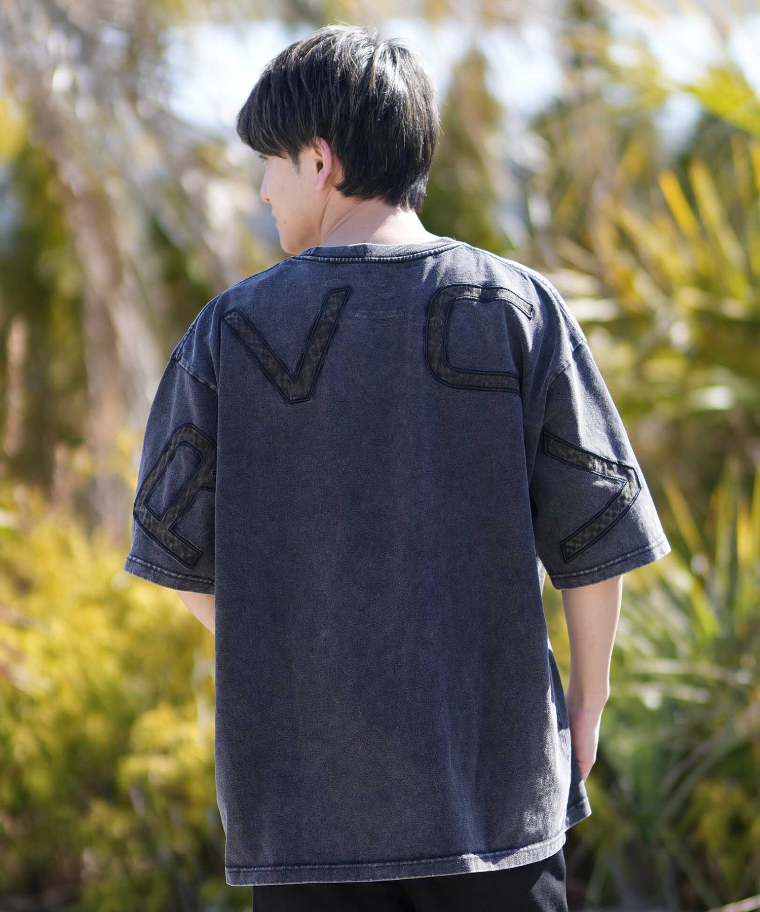 RVCA ルーカ 半袖 Tシャツ メンズ ロゴ BACK SIDE ARCH SS BG041210 