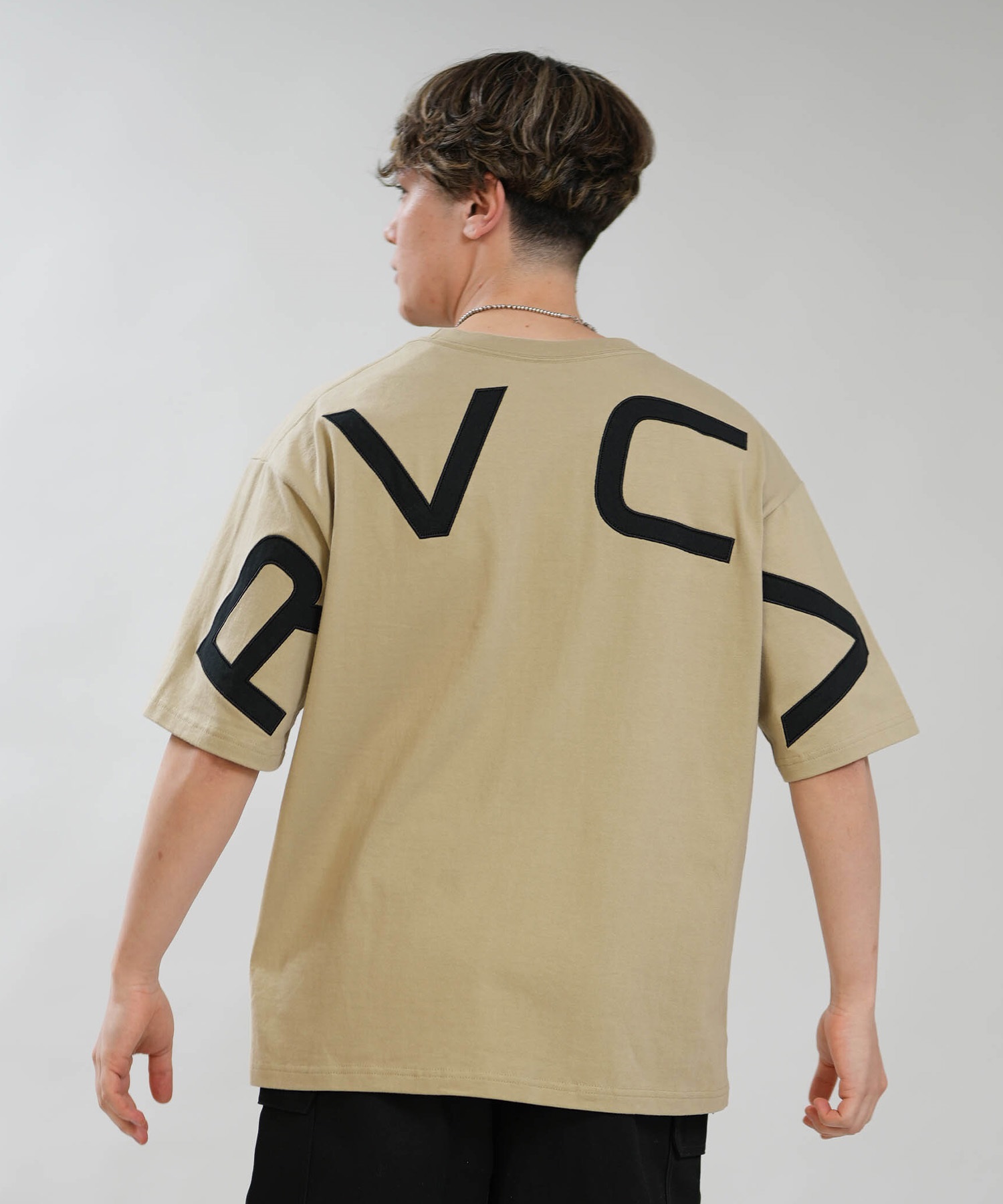 RVCA ルーカ 半袖 Tシャツ メンズ ロゴ BACK SIDE ARCH SS BG041210 