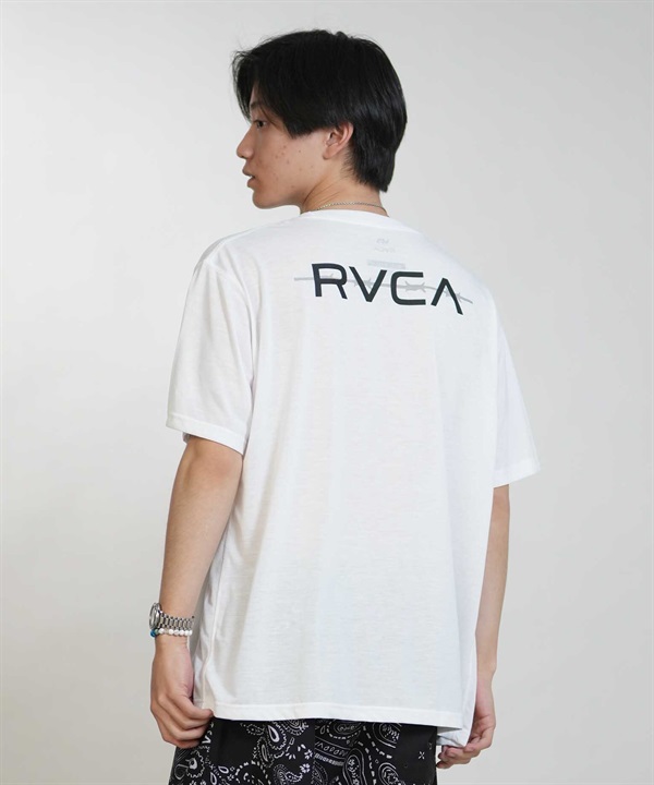 RVCA ルーカ 半袖 Tシャツ メンズ 吸水速乾 STRAIGHT EDGE SS BG041217