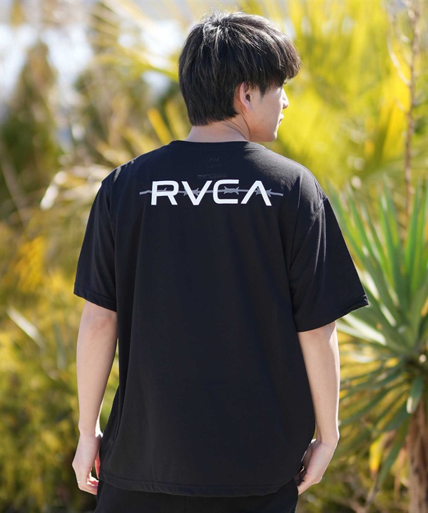 RVCA ルーカ 半袖 Tシャツ メンズ 吸水速乾 STRAIGHT EDGE SS BG041217